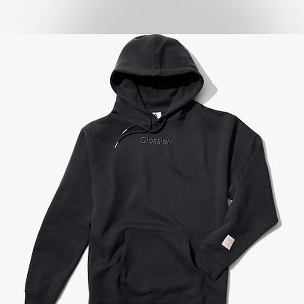 Glossier Black Hoodie